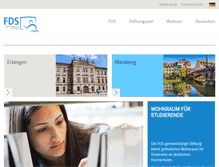 Tablet Screenshot of fds-stiftung.de